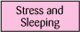 Reduce Stress Trouble Sleeping